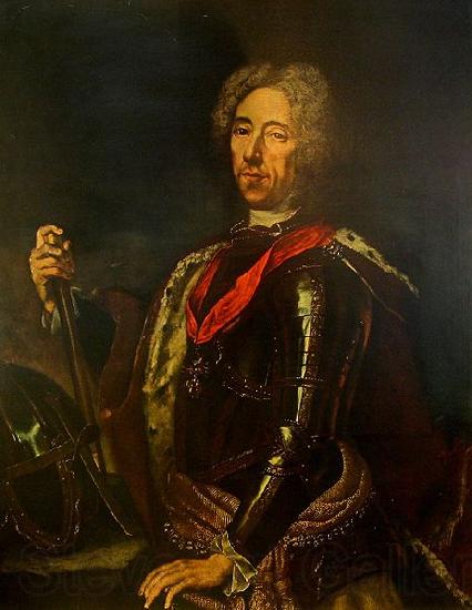 KUPECKY, Jan Portrait of Eugene of Savoy Norge oil painting art